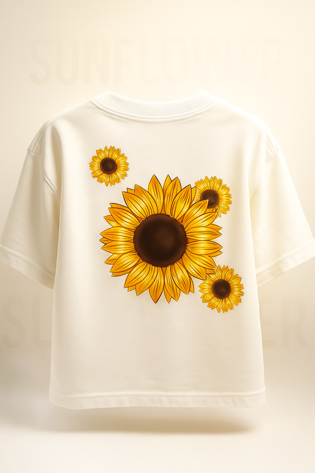 Sunflower Oversized T-Shirt - Image 3