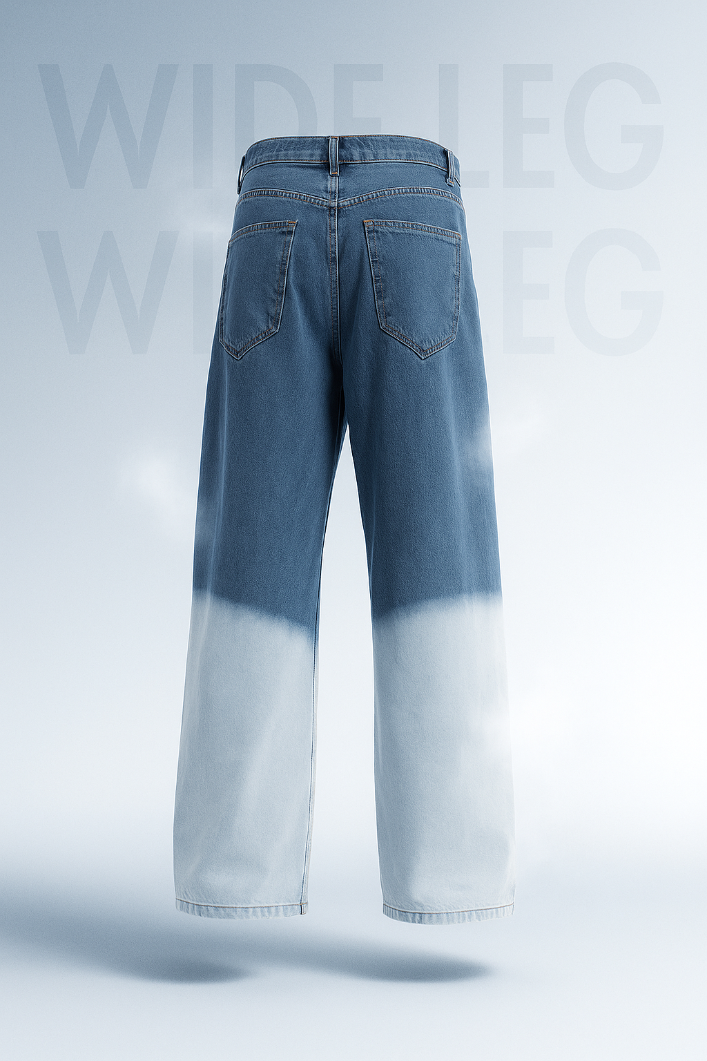 Men Wide Leg Jeans - Image 2