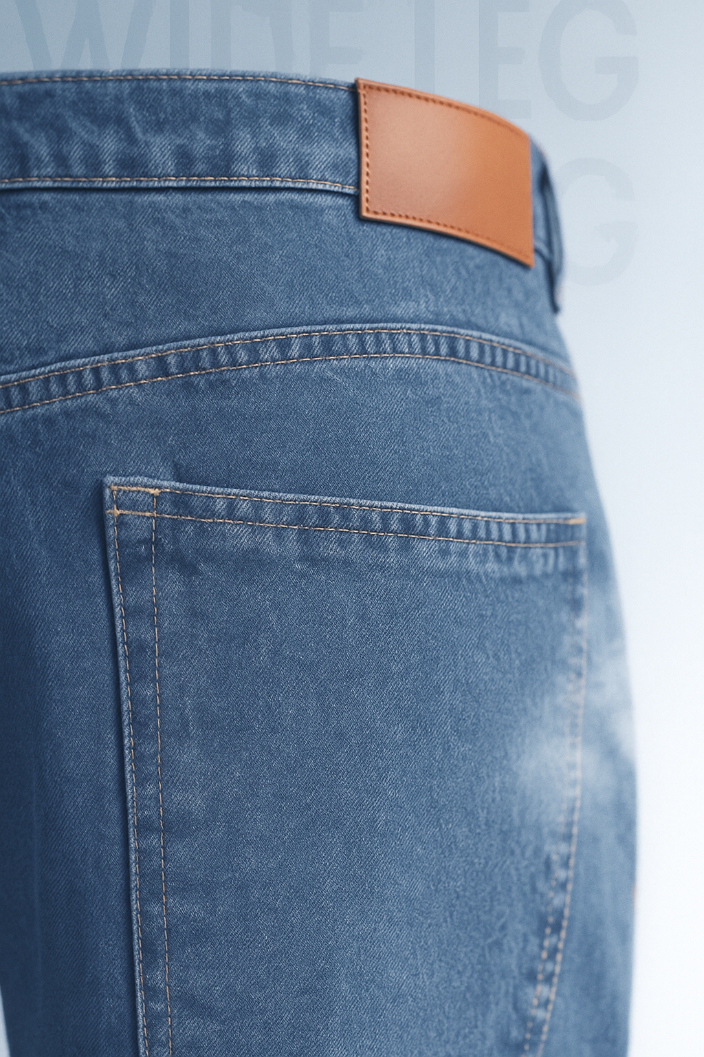 Men Wide Leg Jeans - Image 3